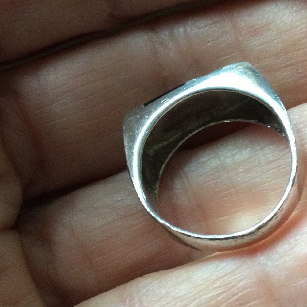 Sterling Turquoise Ring - Picture 4 of 9